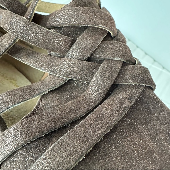 Seychelles 🎂  Strappy Chocolate brown with metallic booties Sz 8 - Picture 8 of 9